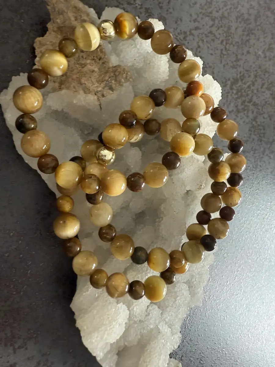 Bracelet en œil de tigre