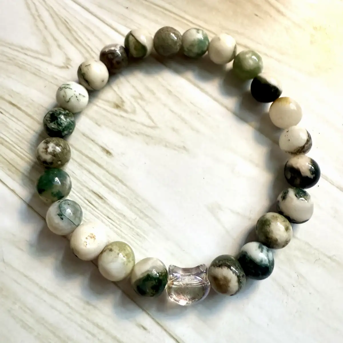 Bracelet agate arbre